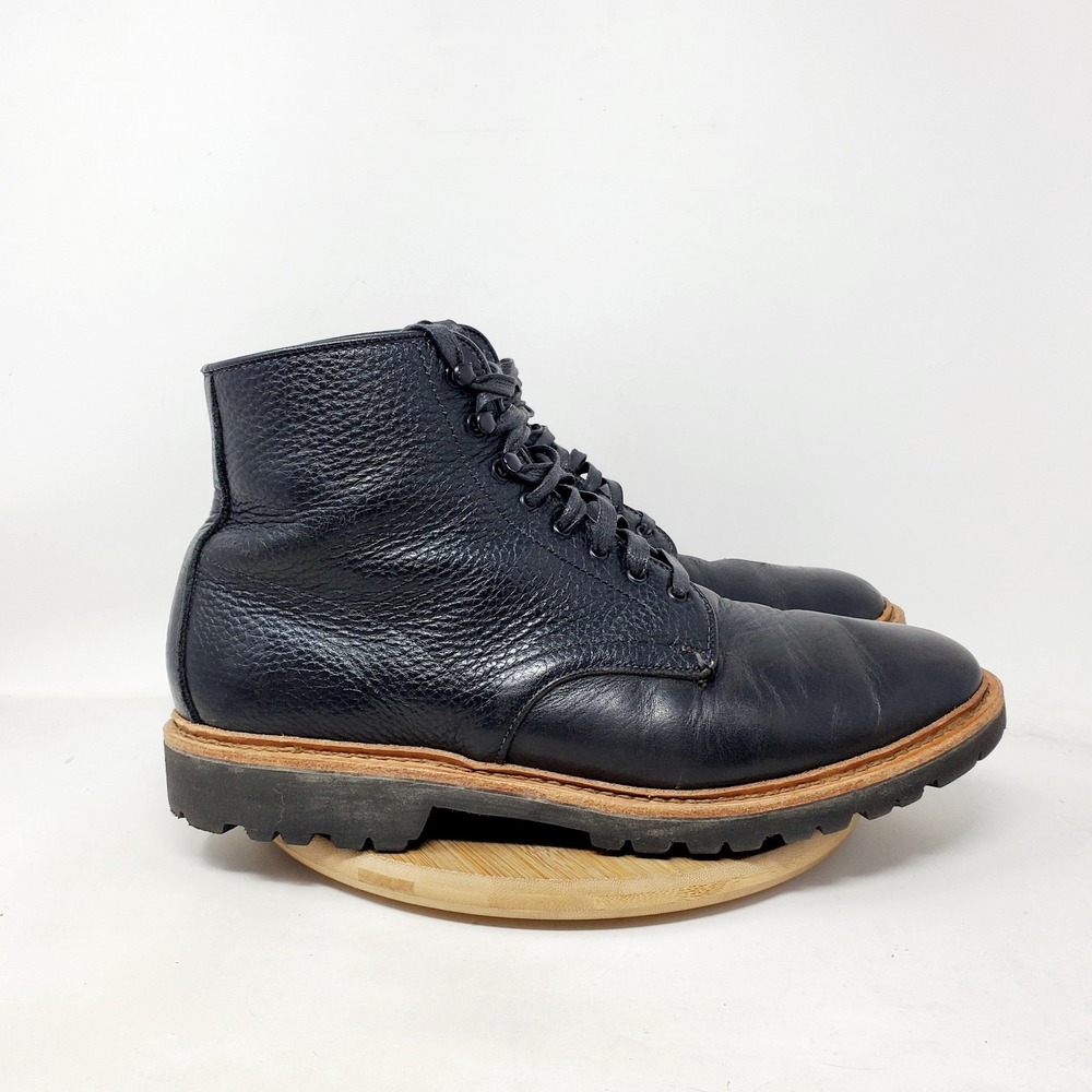 Allen Edmonds Sutter Mill Boots Mens 10.5.D Black Leather Lace Up Shoes